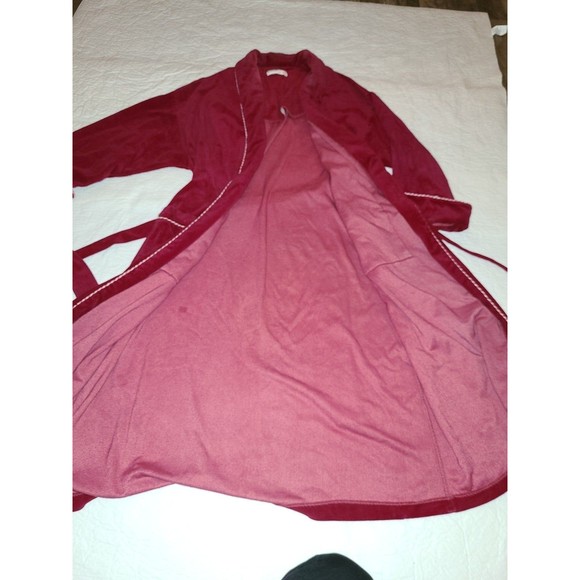 Vintage Pierre Cardin red velvet Robe - Picture 7 of 7